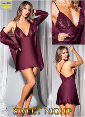 سيت نوم ست حرير تركي