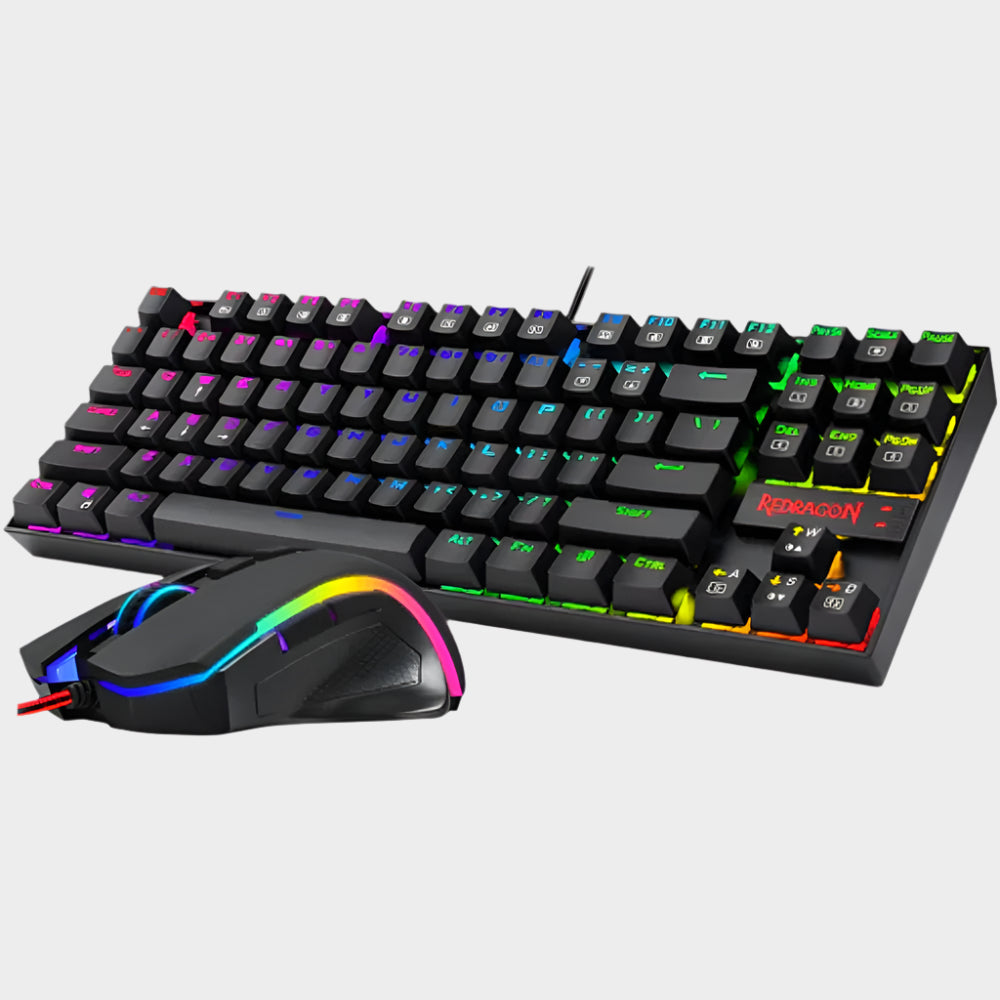 لوحة مفاتيح وماوس REDRAGON- MITRA K552RGB-BA