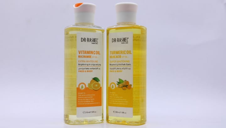 زيت مساج بعطور مختلفة