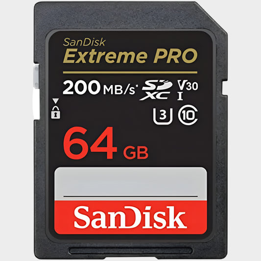 كارت ميموري - SANDISK - SDXC UHS-1 200MB/S 64GB