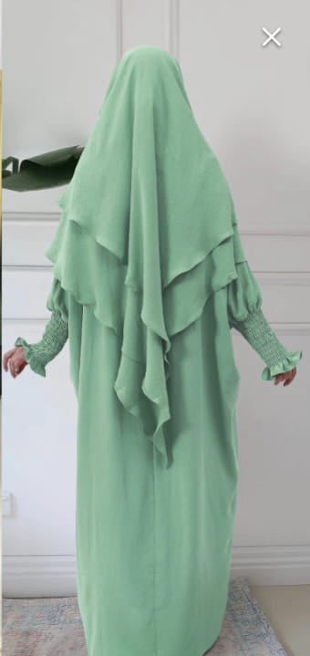 حجاب عمرة - طبقتين