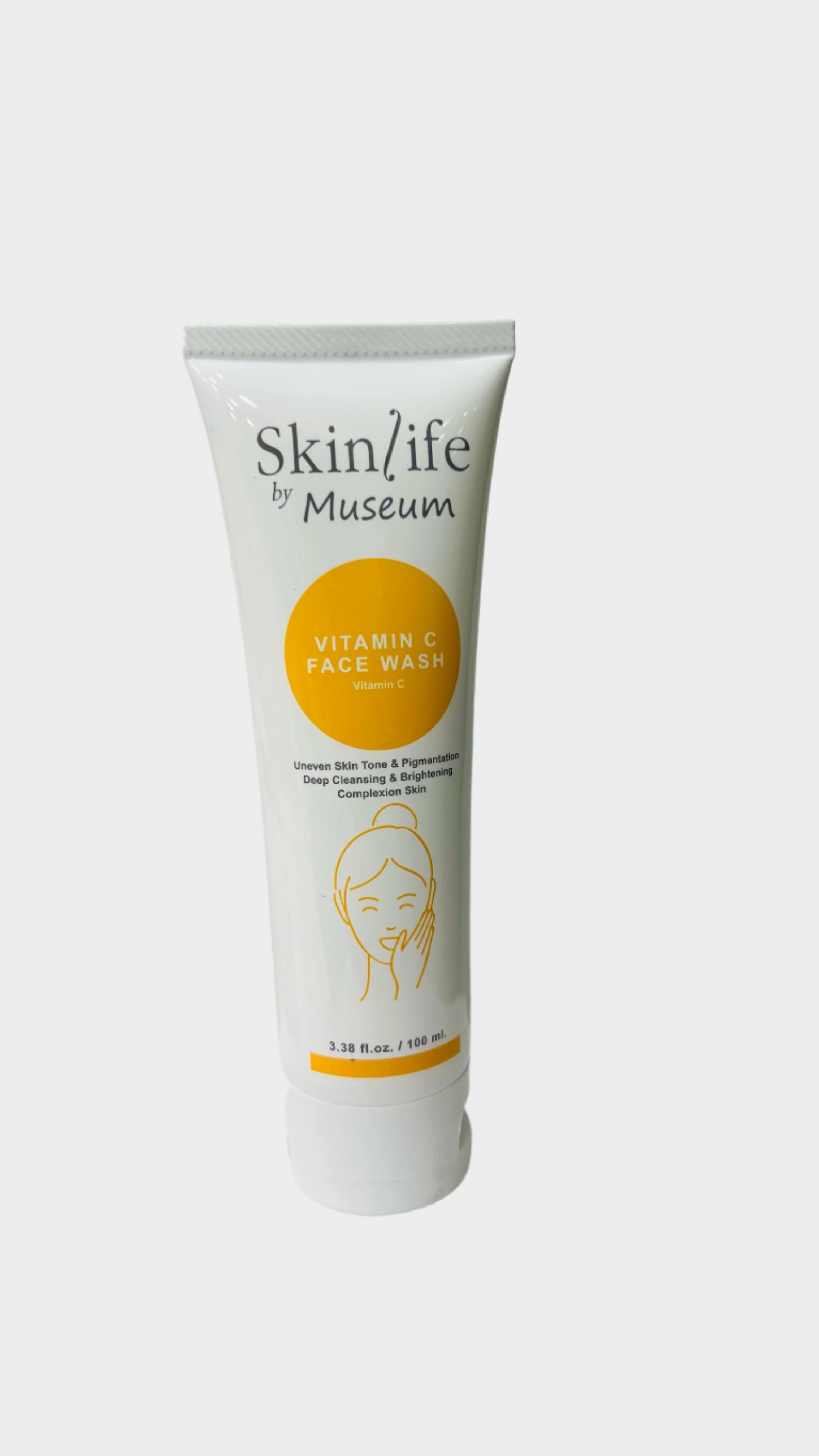 غسول سكين لايف فيتامين سي لتفتيح البشرة - ASTKNAN