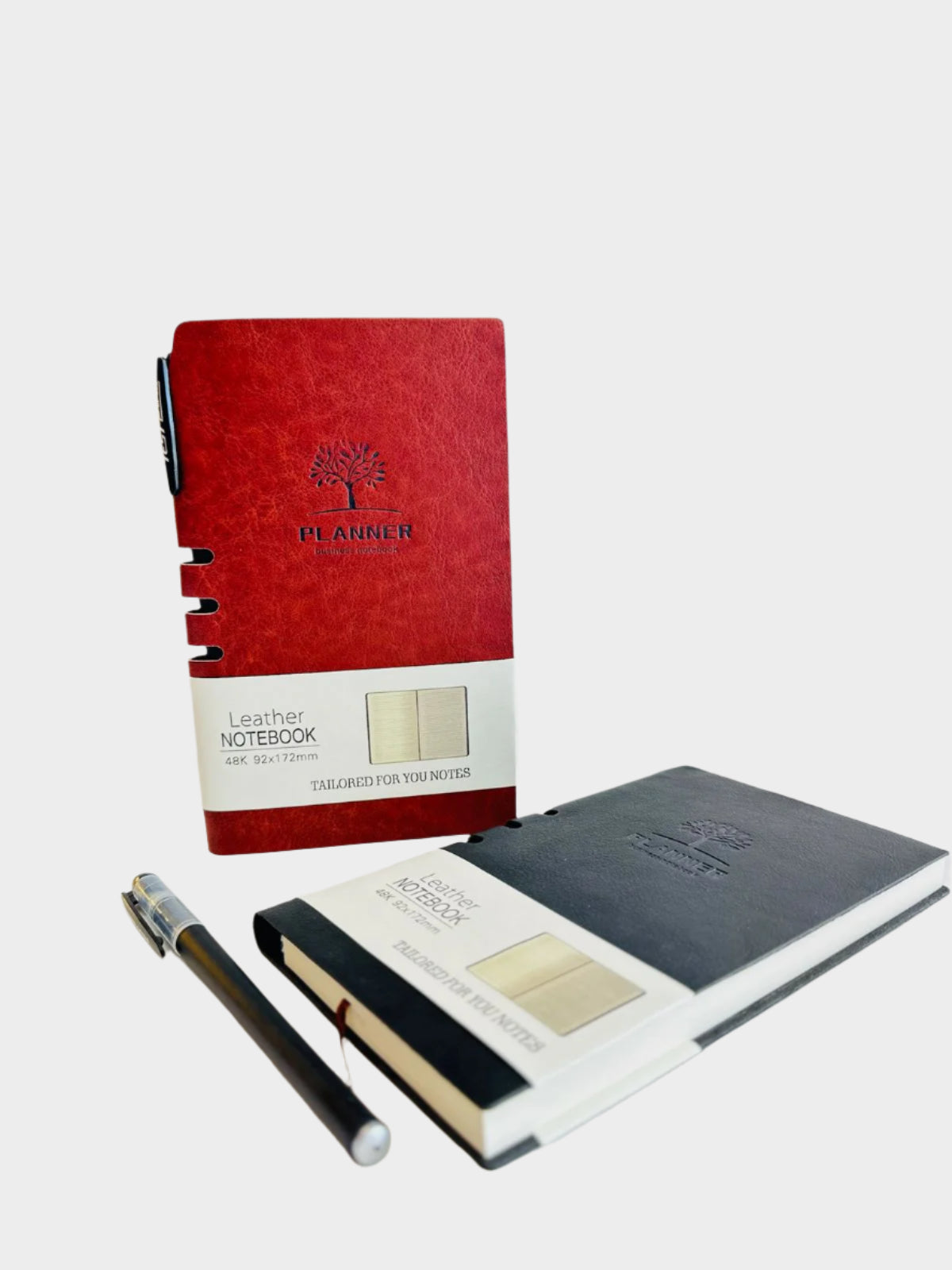 نوت بوك أنيق + قلم – مقاس A5 - ASTKNAN