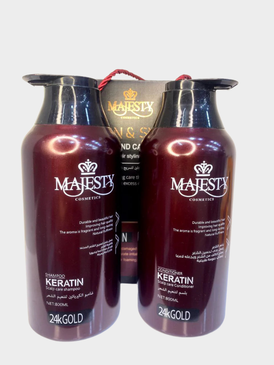 طقم ماجستي – شامبو + بلسم (Majesty) - ASTKNAN