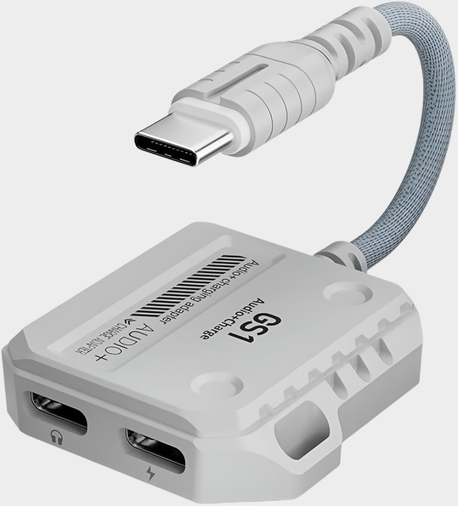 وصلة PLEXTONE GS1 2in1 – الأبيض الصغير - ASTKNAN